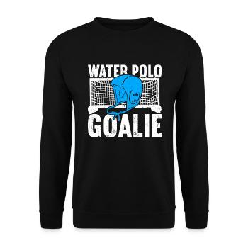Waterpolo - Sweat-shirt Unisexe - noir - Devant - Alina (178cm) & Michal (187cm)