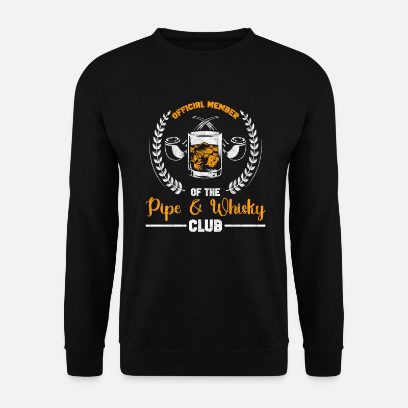 Pipe à fumer - Sweat-shirt Unisexe - noir