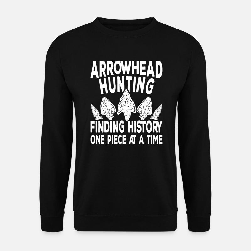 Arrowhead Hunting Arrowheads - Unisex Sweatshirt - black