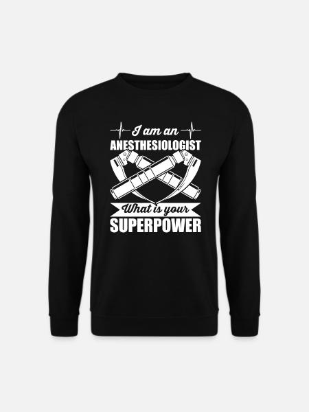 Anesthesiology Anesthesiologist Anaesthesiologist - Unisex Sweatshirt - black