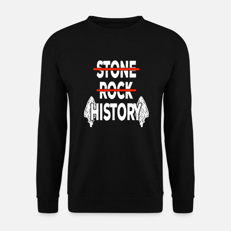 Arrowhead Hunting Arrowheads Flintknapping - Unisex Sweatshirt - black