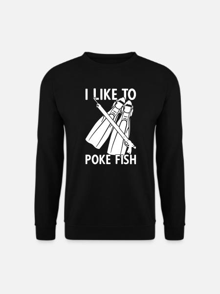 Spearfishing Spearfisher Spear Fisher - Unisex Sweatshirt - black