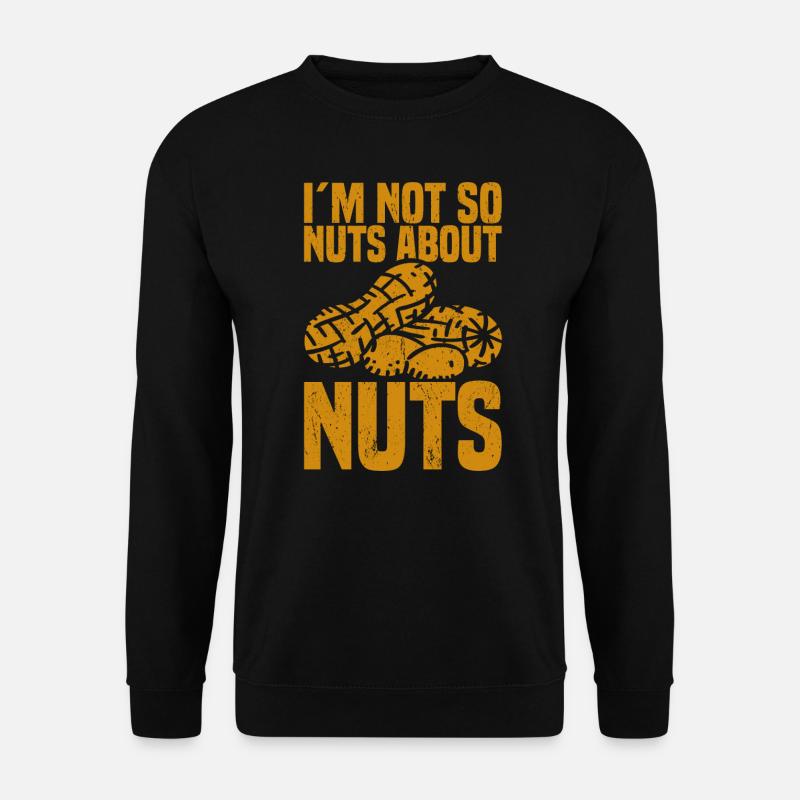 Peanut Allergy Nut Allergy - Unisex Sweatshirt - black