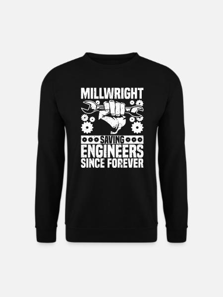 Millwright Millwrights - Unisex Sweatshirt - black