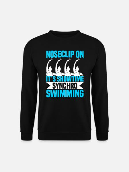 Synchronized Swimming - Unisex Sweatshirt - black