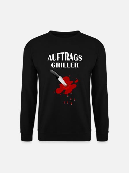 AUFTRAGSGRILLER - Unisex Pullover - Schwarz