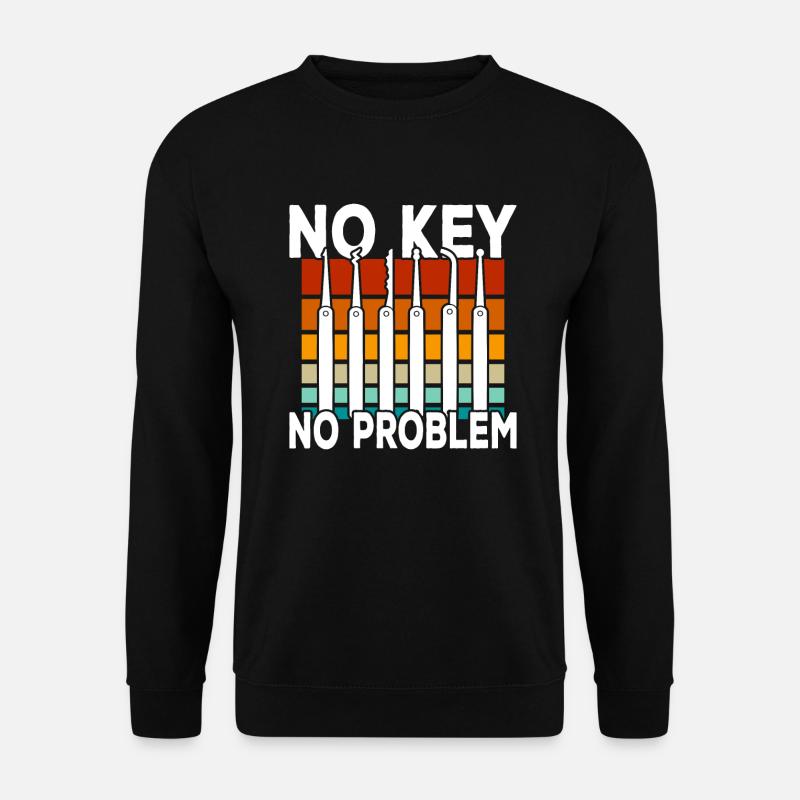 Locksmith Locksmithing Locksmiths - Unisex Sweatshirt - black