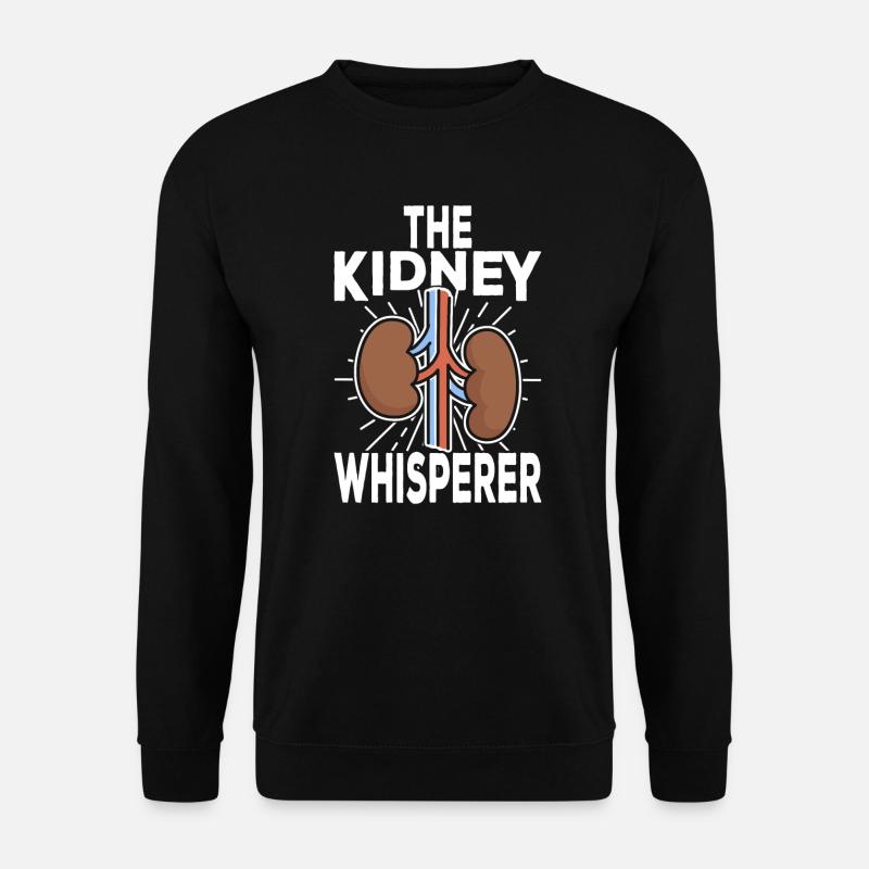 Nephrologie Niere Nierenmedizin Nephrologe - Unisex Pullover - Schwarz