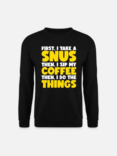 Snus - Unisex Sweatshirt - black