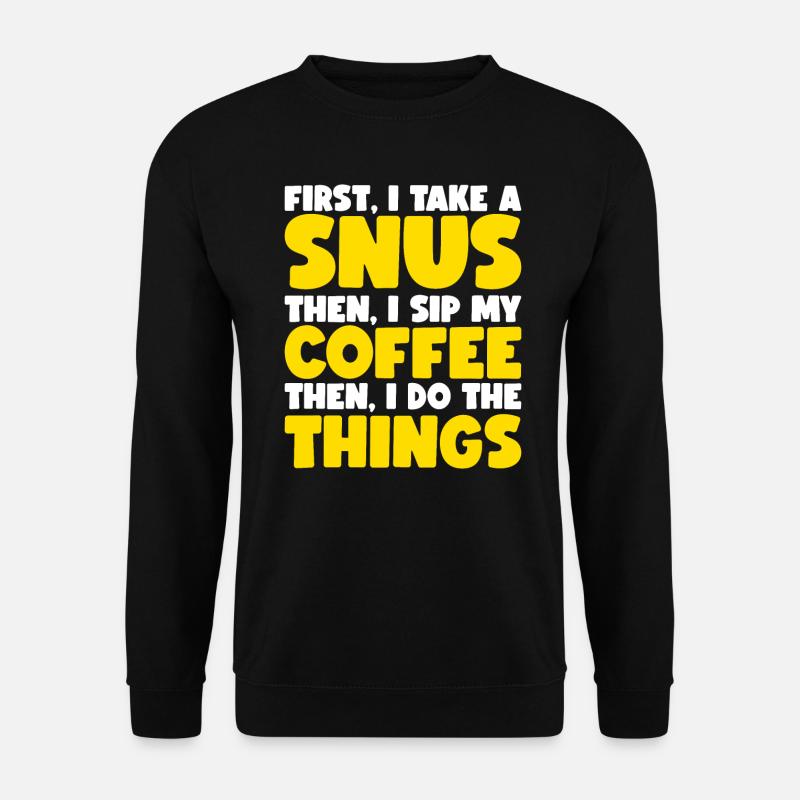 Snus - Unisex Pullover - Schwarz