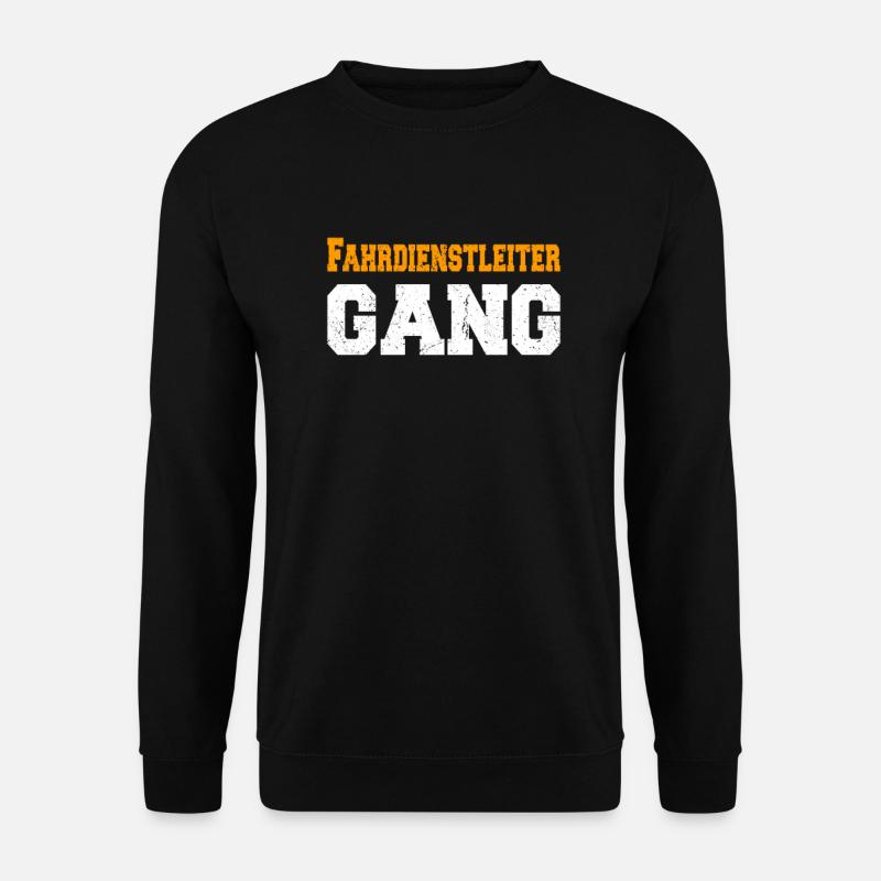 Dispatcher Gear Train Fan - Unisex Sweatshirt - black