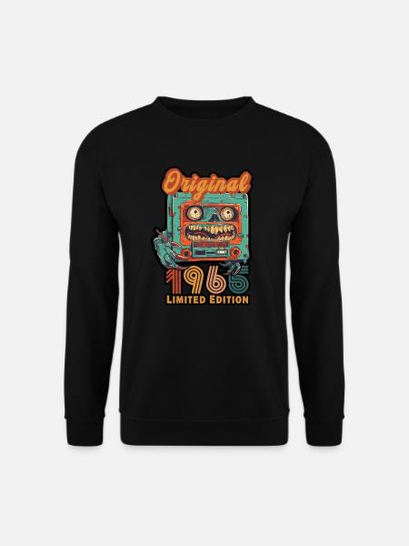 Original 1965 Limited Edition Kassette Geburtstag - Unisex Pullover - Schwarz