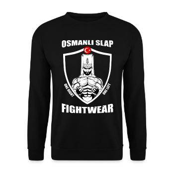 OSMANLI SLAP YENICERI - Unisex Pullover - Schwarz - Vorne - Alina (178cm) & Michal (187cm)