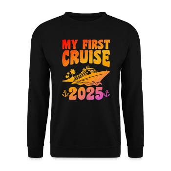 Croisière Vacances 2025 Croisière - Sweat-shirt Unisexe - noir - Devant - Alina (178cm) & Michal (187cm)