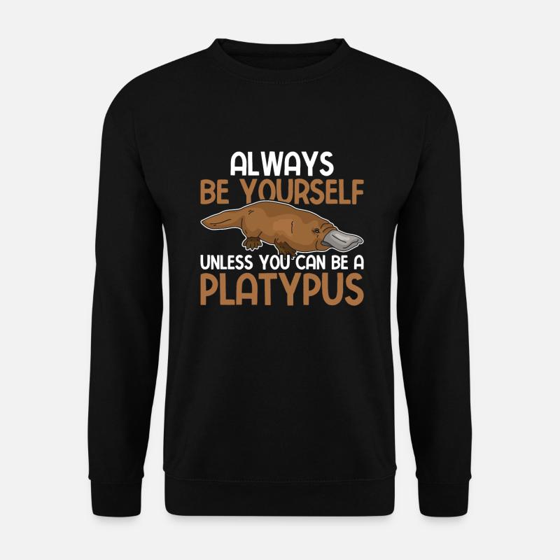 Platypus - Unisex Sweatshirt - black