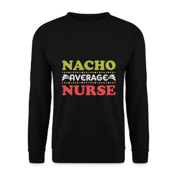 Nourriture mexicaine Cinco de Mayo Infirmière - Sweat-shirt Unisexe - noir - Devant - Alina (178cm) & Michal (187cm)