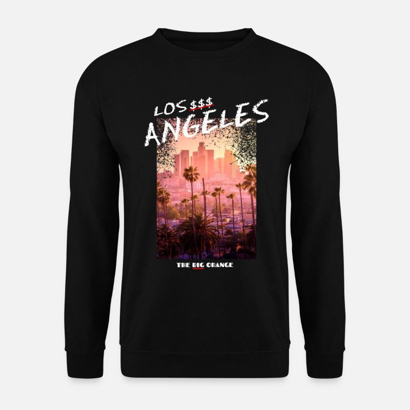Los Angeles - Unisex Pullover - Schwarz