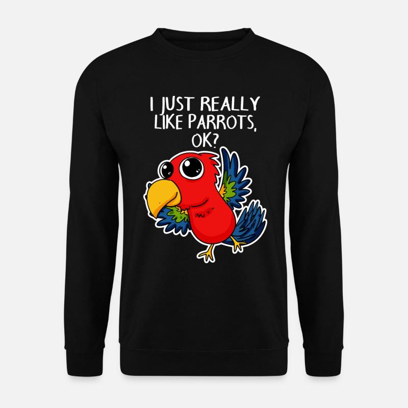 parrot - Unisex Sweatshirt - black