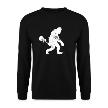 Guitariste Yeti Design Rocker Guitare électrique - Sweat-shirt Unisexe - noir - Devant - Alina (178cm) & Michal (187cm)