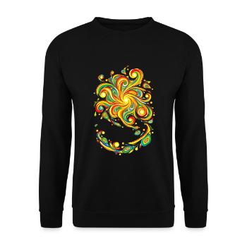 Arka - Unisex Pullover - Schwarz - Vorne - Alina (178cm) & Michal (187cm)