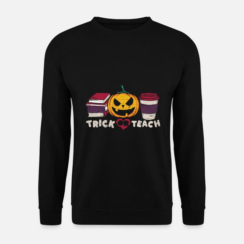 Lehrer Geschenkidee Halloween - Unisex Pullover - Schwarz