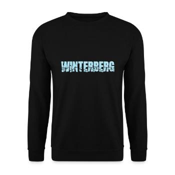 WINTERBERG - Unisex Pullover - Schwarz - Vorne - Alina (178cm) & Michal (187cm)