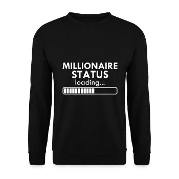 Money - Unisex Pullover - Schwarz - Vorne - Alina (178cm) & Michal (187cm)
