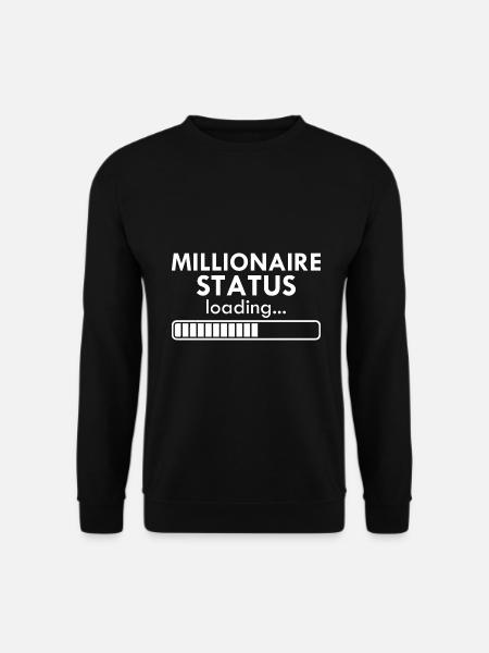 Money - Unisex Pullover - Schwarz