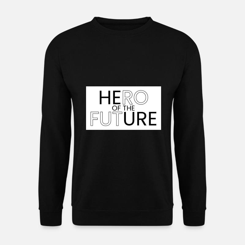 Held der Zukunft - Unisex Pullover - Schwarz