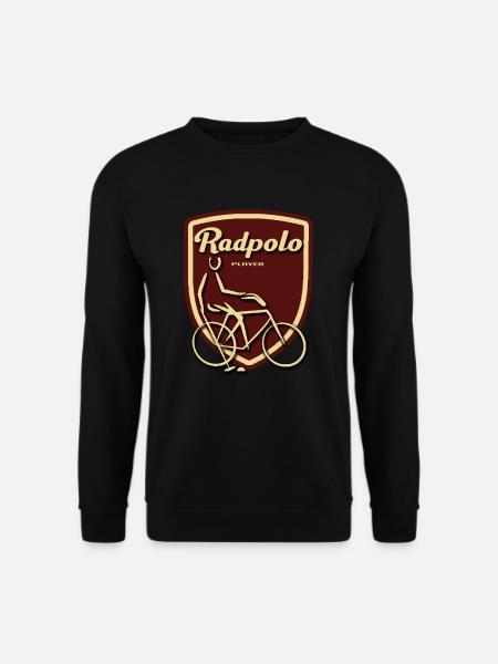 Radpolo Rad Polo Hobby Sport Trend Geschenk - Unisex Pullover - Schwarz
