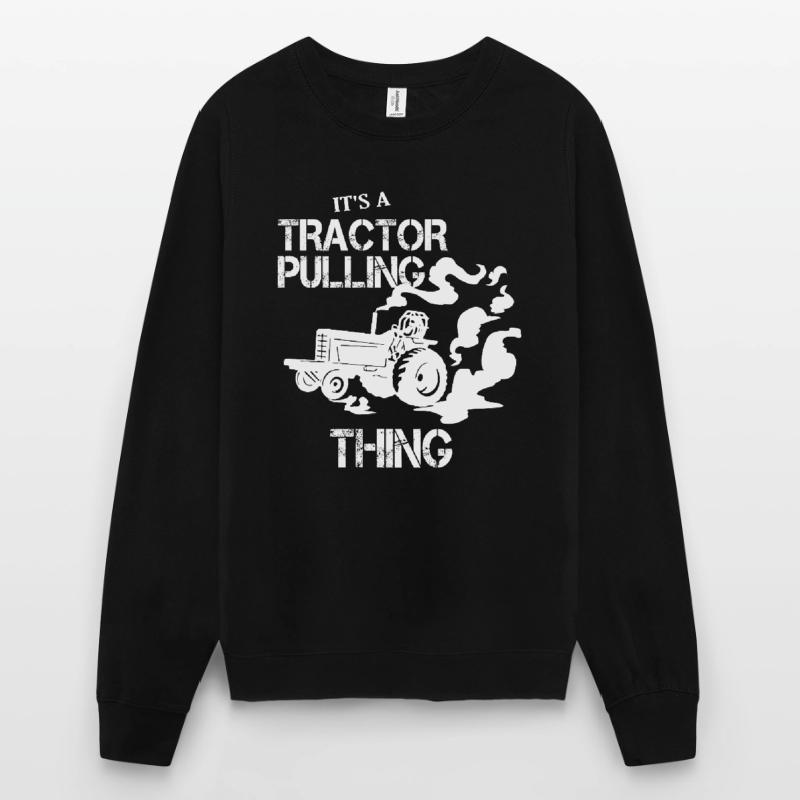 Tractor Pulling Power Full Pull Motorsport Gift Unisex Sweatshirt