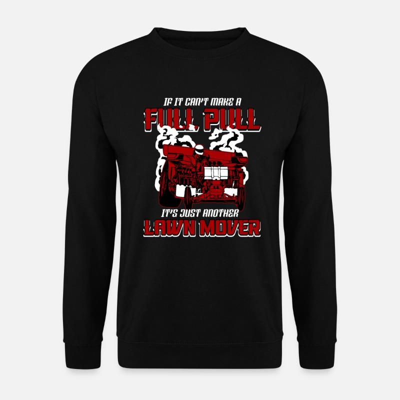 Tractorpulling Traktor Trecker Motorsport Geschenk - Unisex Pullover - Schwarz