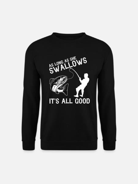 Pêche à la ligne Pêche PêcheUr Pêcheur Cadeau - Sweat-shirt Unisexe - noir