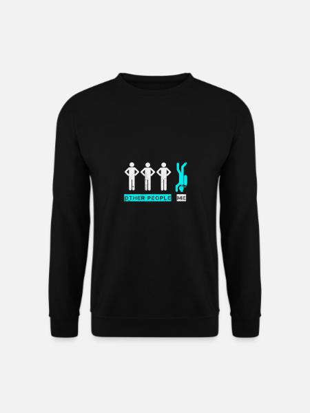 Tauchen Dive Diver ScubaDiving Wassersport Geschenk - Unisex Pullover - Schwarz