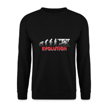 Höhlentauchen Scuba Diver Cavers Caves Divers Gift - Unisex Pullover - Schwarz - Vorne - Alina (178cm) & Michal (187cm)