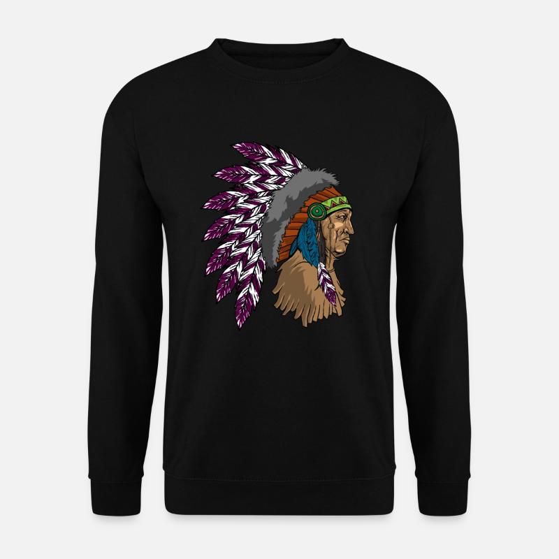 Indisches Männergeschenk - Unisex Pullover - Schwarz
