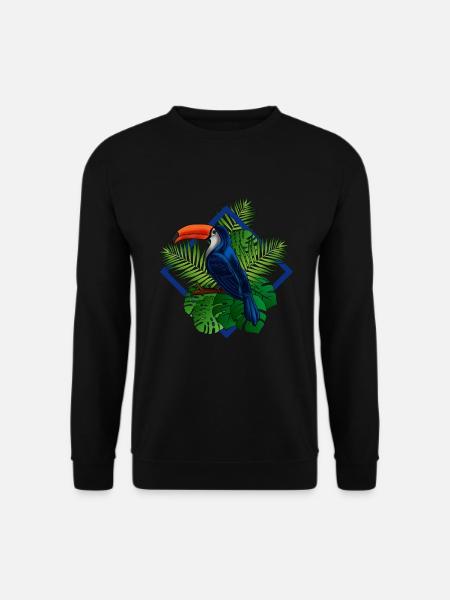 Toucan Tucan Tropical Bird Cool Jungle Animal Gift - Sweat-shirt Unisexe - noir