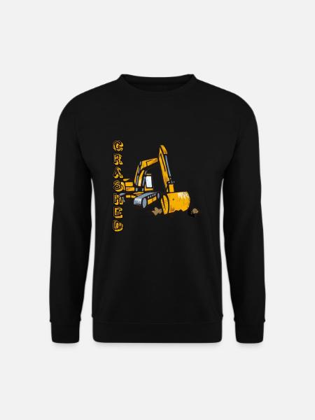 Excavatrice Power Shovel Toddler Digger Boys Gift - Sweat-shirt Unisexe - noir