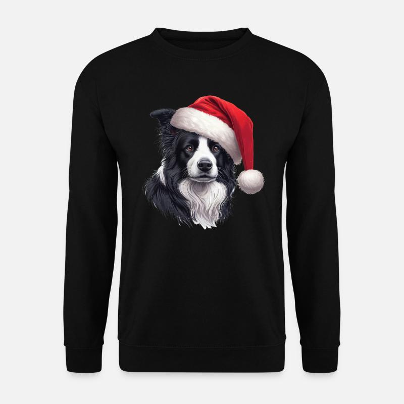 Border Collie Geschenke - Unisex Pullover - Schwarz