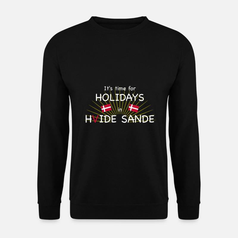 Hvide Sande Holidays - Sweat-shirt Unisexe - noir