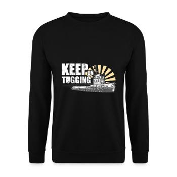 Schlepper Schleppboot Tug Life - Sweat-shirt Unisexe - noir - Devant - Alina (178cm) & Michal (187cm)