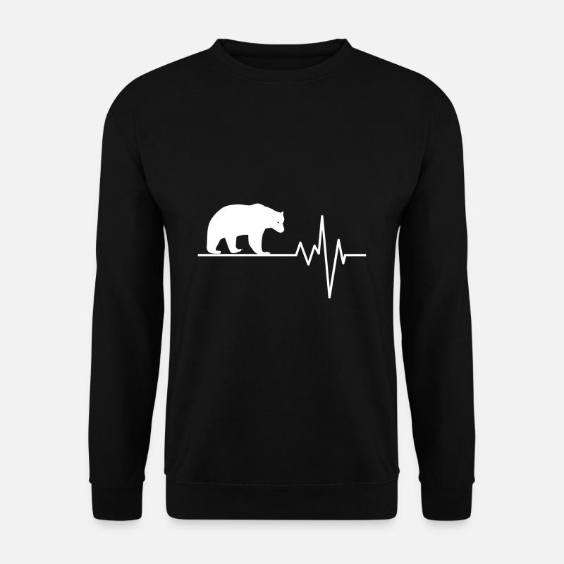 bear - Unisex Sweatshirt - black