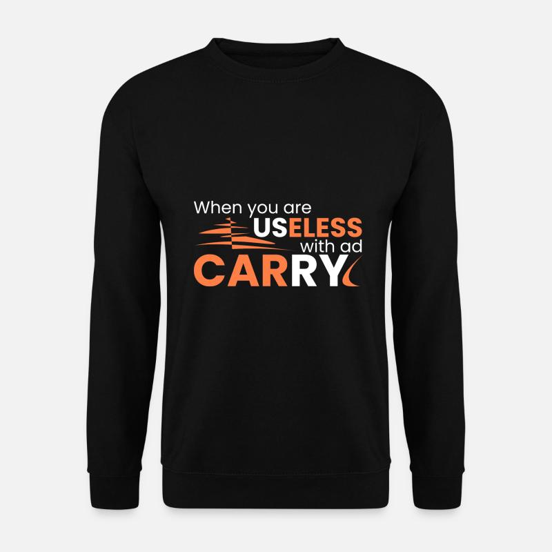 unusable as ADC - Unisex Sweatshirt - black