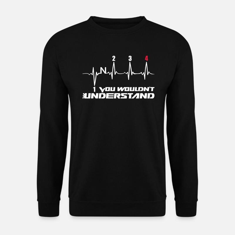 Vous ne comprendriez pas 4 vitesses - Sweat-shirt Unisexe - noir