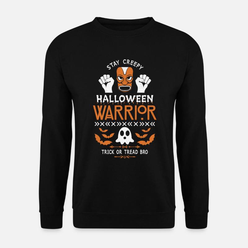 Halloween Krieger - Unisex Pullover - Schwarz