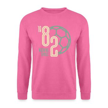 41e anniversaire Footballeur 41 Années Né en 1982 - Sweat-shirt Unisexe - rose - Devant