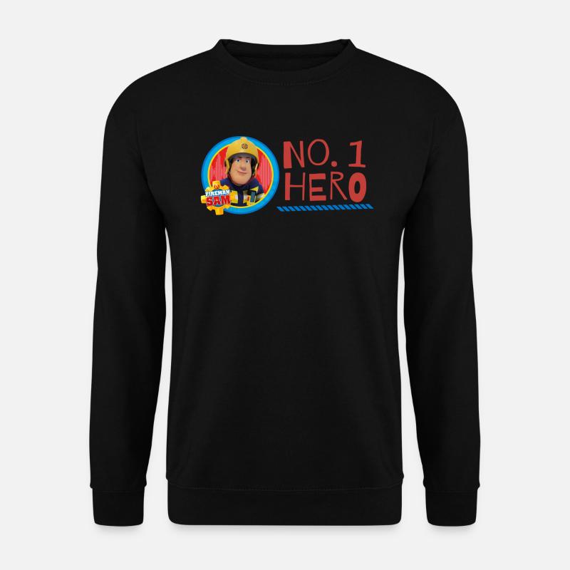 Feuerwehrmann Sam™ No. 1 Hero - Unisex Pullover - Schwarz