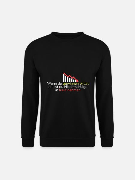 Wenn du gewinnen willst - Unisex Pullover - Schwarz