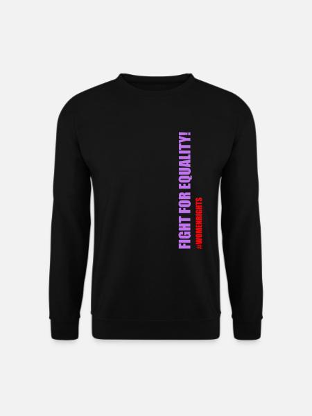 Frauenrechte sind Menschenrechte - Unisex Pullover - Schwarz
