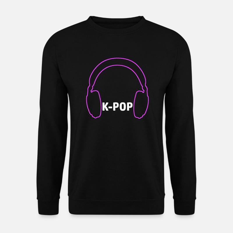 K-Pop Merch for Kpop Fans - Unisex Sweatshirt - black
